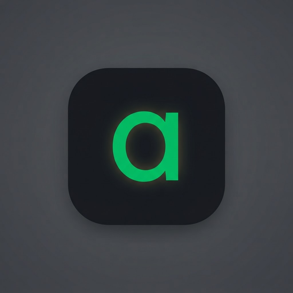 asarj için Monogram / app ikonu konsepti
